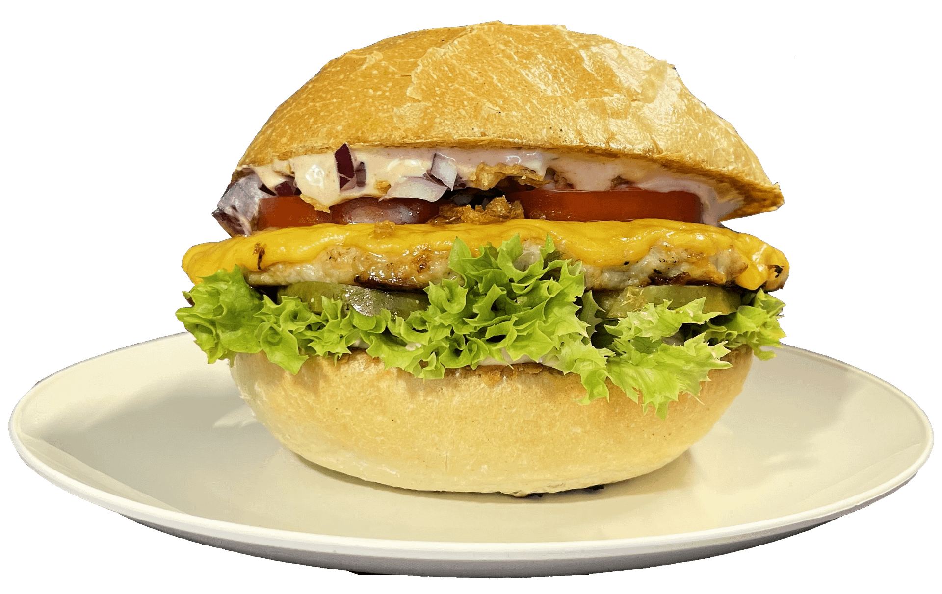 Kompletní nabídka chicken smashed u.f.o